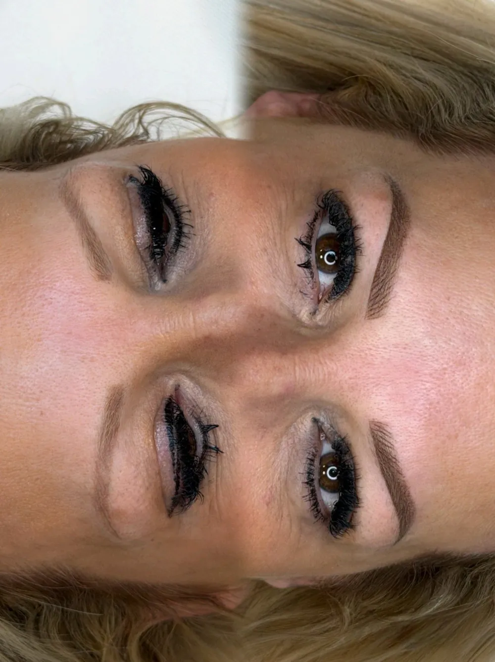 Correzione di un vecchio trucco semipermanente, lavoro di Sara Bonetti