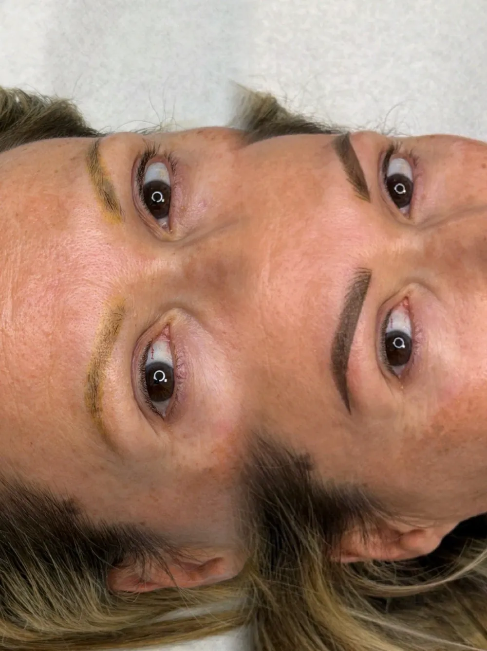 Correzione di un vecchio trucco semipermanente, lavoro di Sara Bonetti
