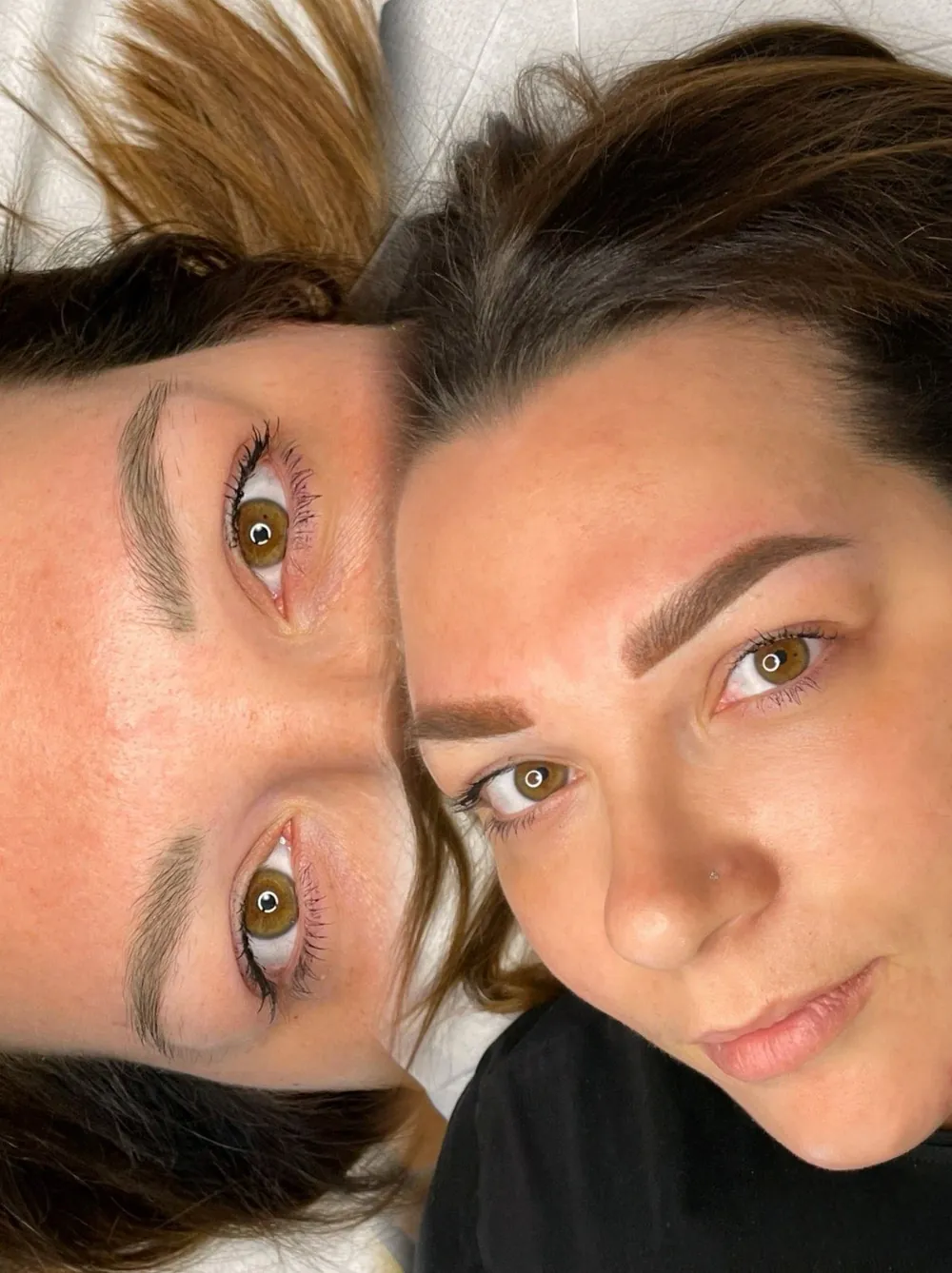 Correzione di un vecchio trucco semipermanente, lavoro di Sara Bonetti