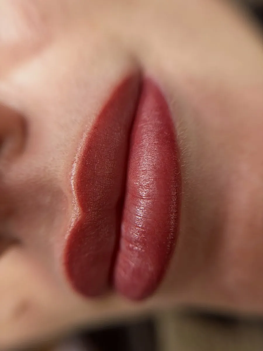 Labbra con trucco semipermanente realizzato da Sara Bonetti