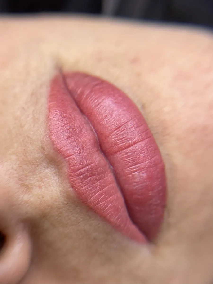 Labbra con trucco semipermanente realizzato da Sara Bonetti