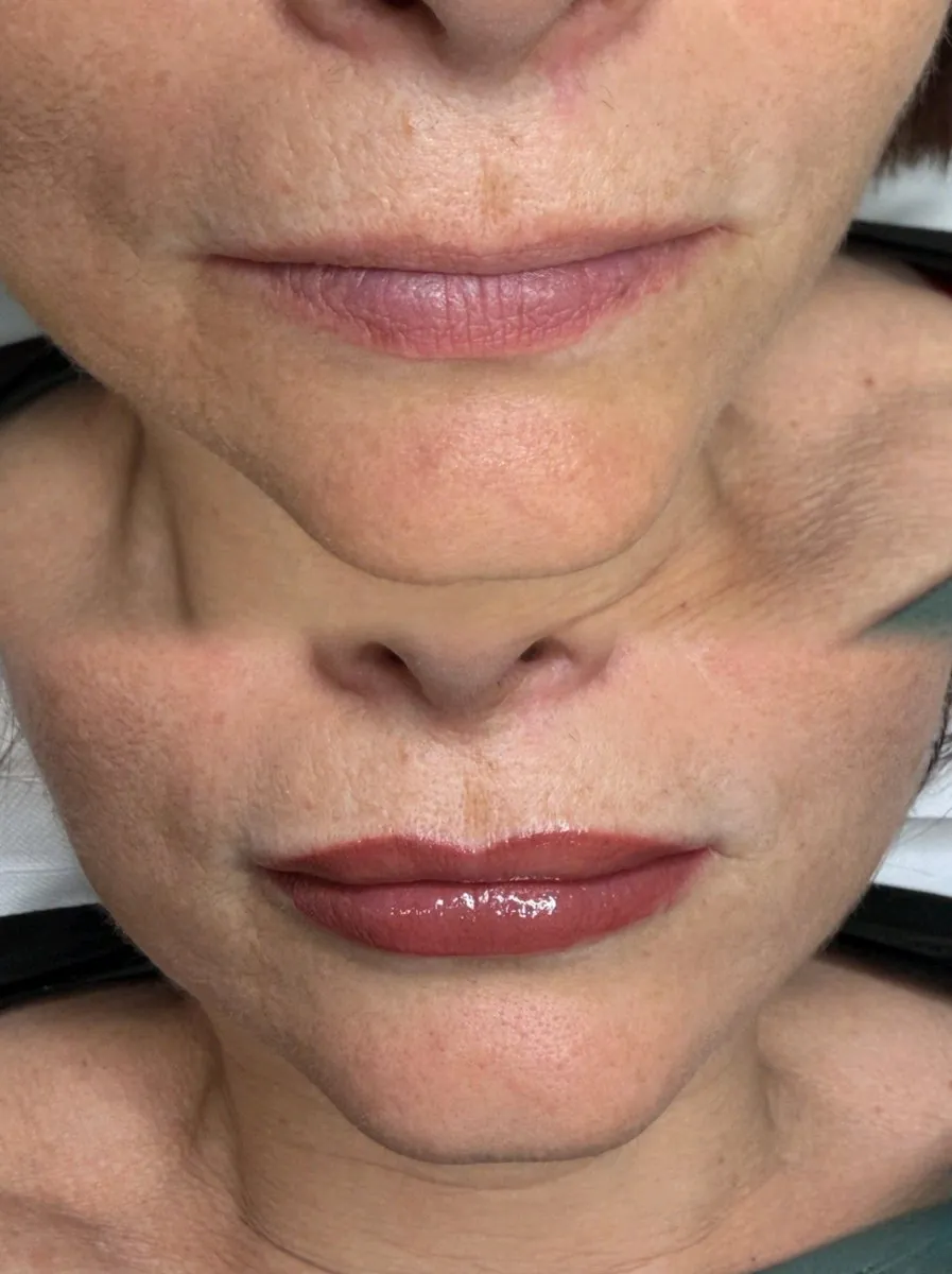 Labbra con trucco semipermanente realizzato da Sara Bonetti