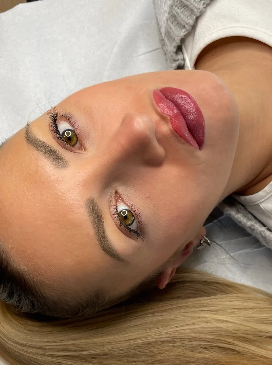 Labbra con trucco semipermanente realizzato da Sara Bonetti