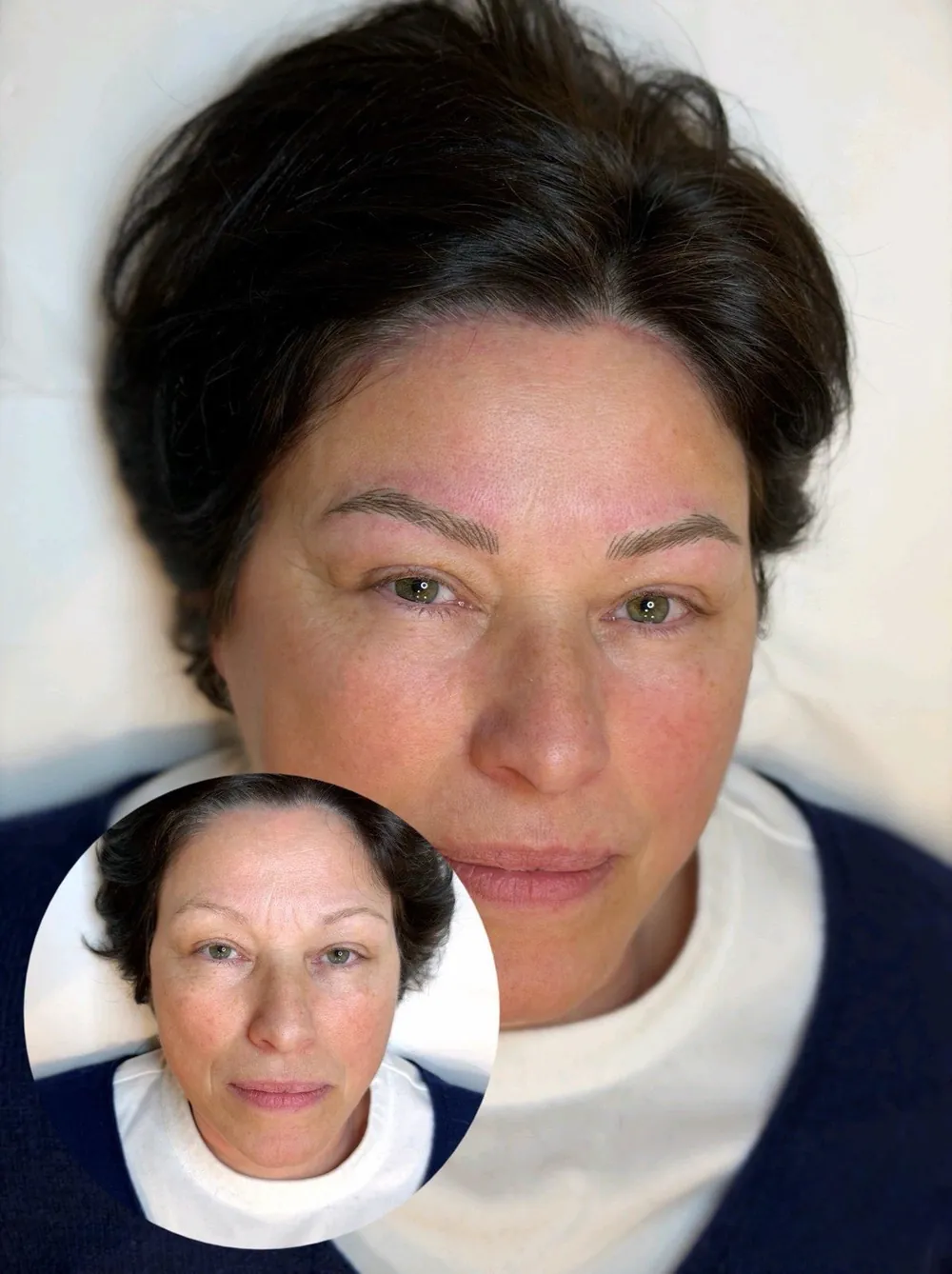 Sopracciglia pelo a pelo realizzate da Sara Bonetti