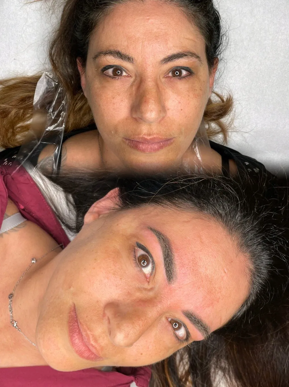 Sopracciglia sfumate, effetto powder brows realizzate da Sara Bonetti